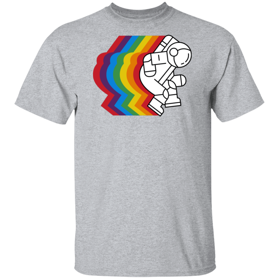 T-Shirts Sport Grey / S Spaceman T-Shirt