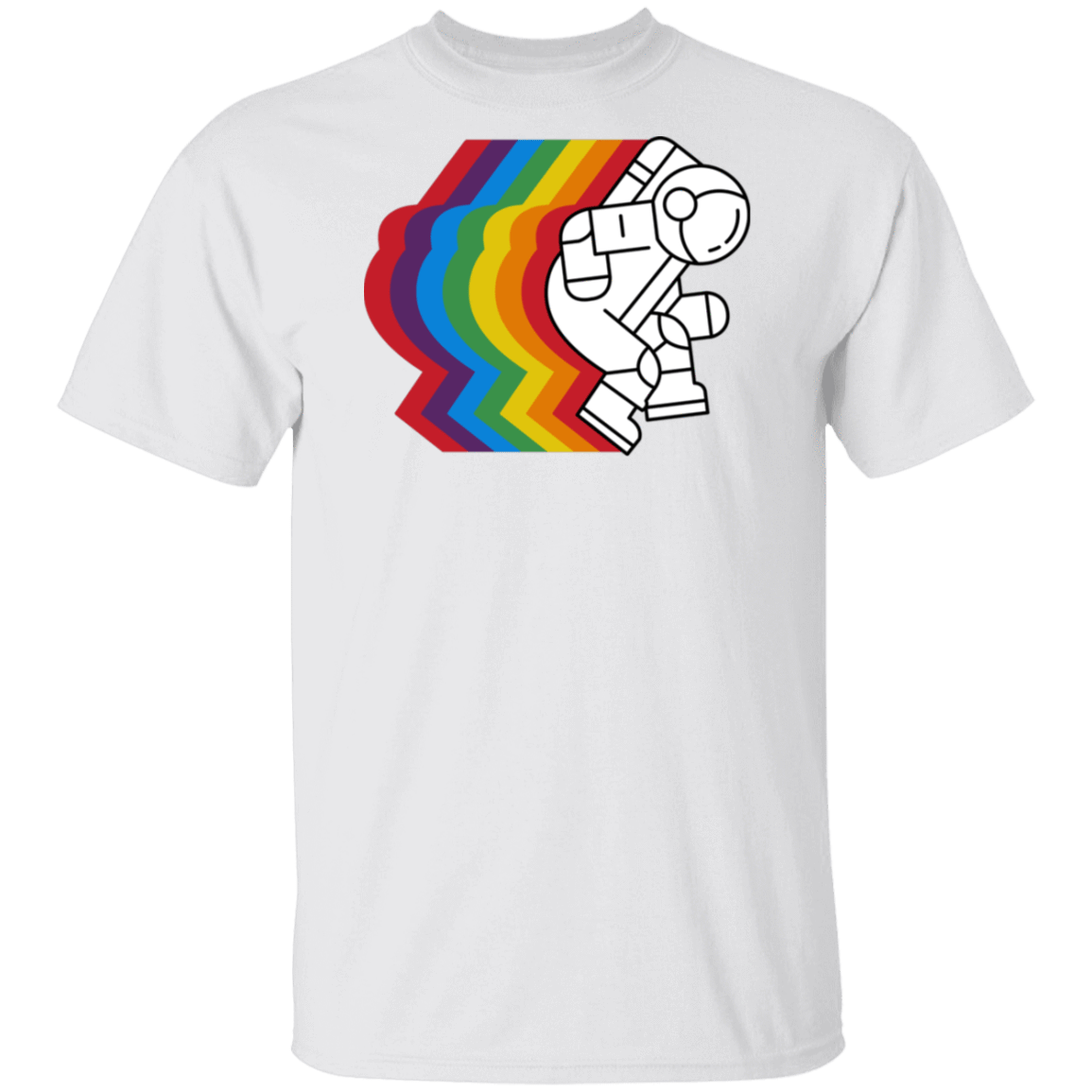 T-Shirts White / S Spaceman T-Shirt