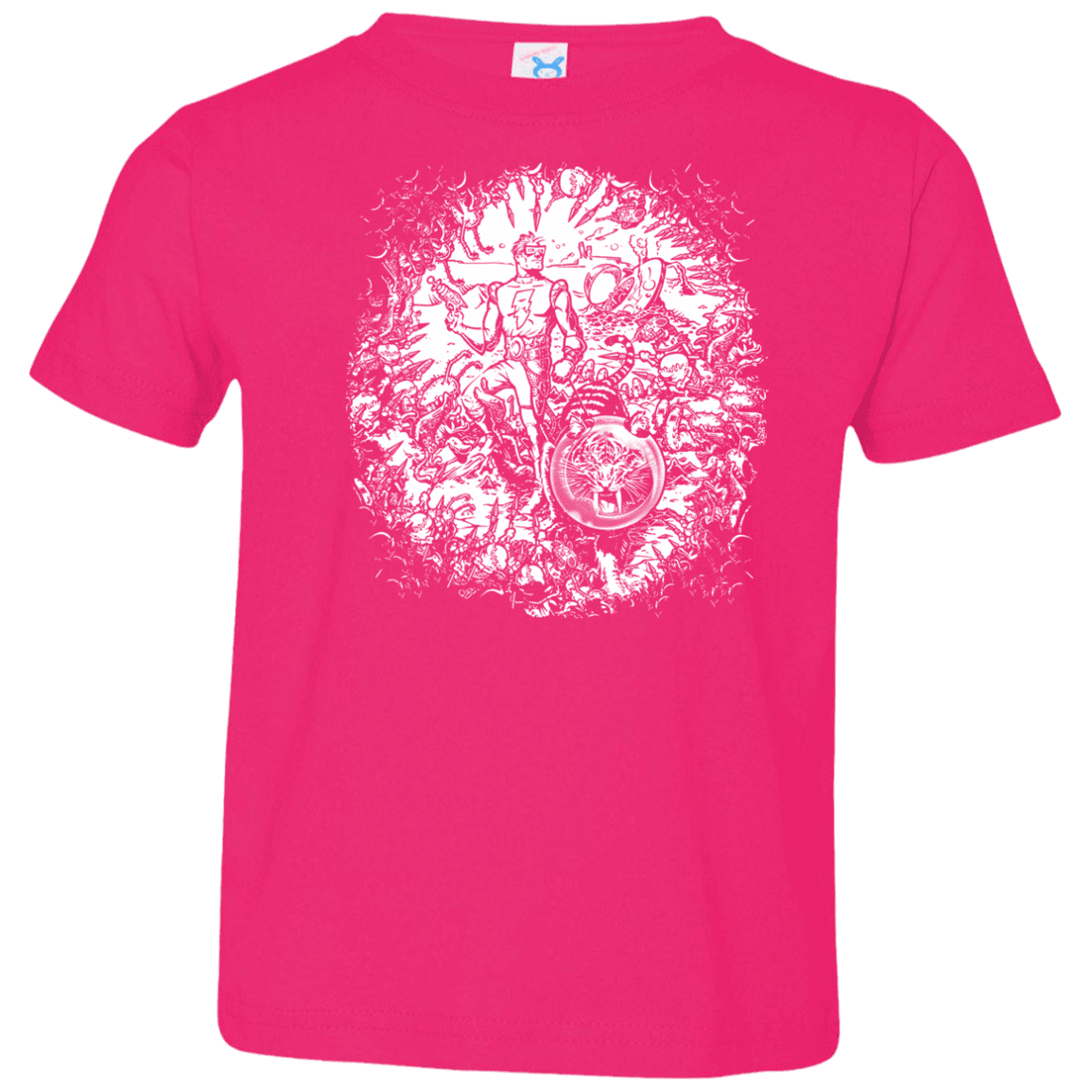 T-Shirts Hot Pink / 2T Spaceman Toddler Premium T-Shirt