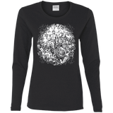 T-Shirts Black / S Spaceman Women's Long Sleeve T-Shirt