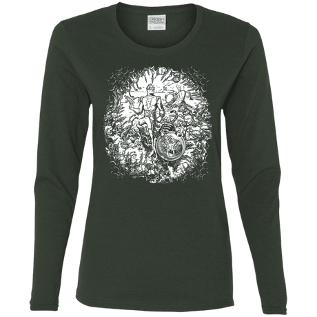 T-Shirts Forest / S Spaceman Women's Long Sleeve T-Shirt
