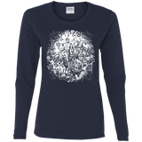 T-Shirts Navy / S Spaceman Women's Long Sleeve T-Shirt