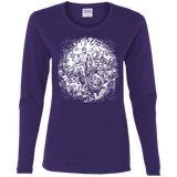T-Shirts Purple / S Spaceman Women's Long Sleeve T-Shirt