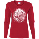 T-Shirts Red / S Spaceman Women's Long Sleeve T-Shirt