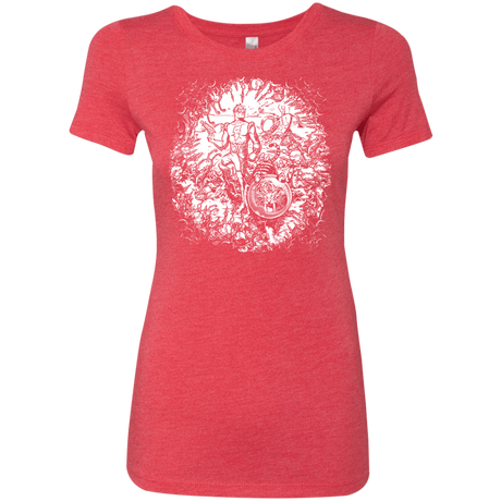 T-Shirts Vintage Red / S Spaceman Women's Triblend T-Shirt