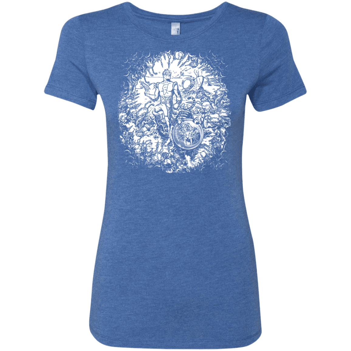 T-Shirts Vintage Royal / S Spaceman Women's Triblend T-Shirt