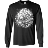 T-Shirts Black / YS Spaceman Youth Long Sleeve T-Shirt