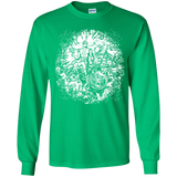 T-Shirts Irish Green / YS Spaceman Youth Long Sleeve T-Shirt
