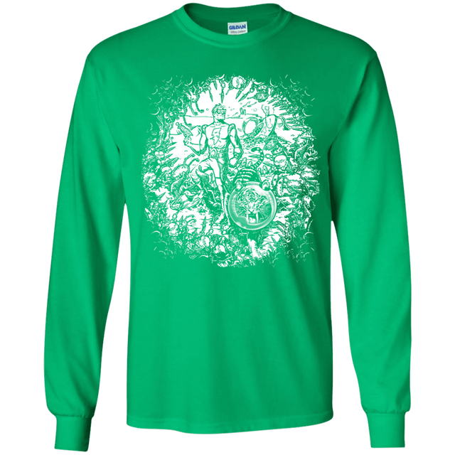 T-Shirts Irish Green / YS Spaceman Youth Long Sleeve T-Shirt