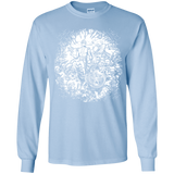 T-Shirts Light Blue / YS Spaceman Youth Long Sleeve T-Shirt