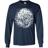 T-Shirts Navy / YS Spaceman Youth Long Sleeve T-Shirt