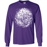 T-Shirts Purple / YS Spaceman Youth Long Sleeve T-Shirt