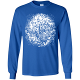 T-Shirts Royal / YS Spaceman Youth Long Sleeve T-Shirt