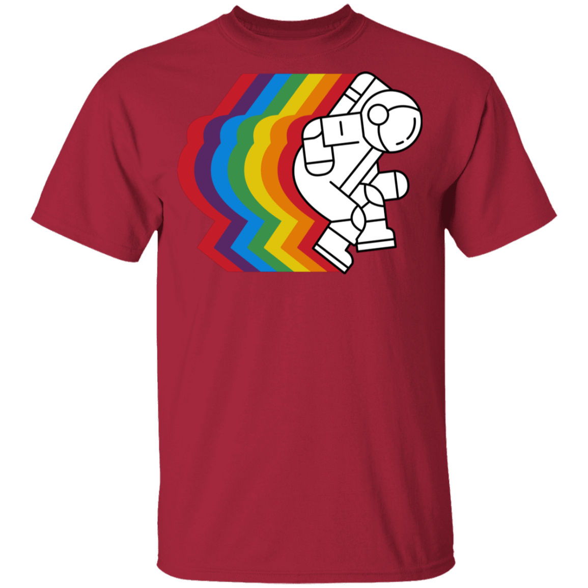 T-Shirts Cardinal / YXS Spaceman Youth T-Shirt