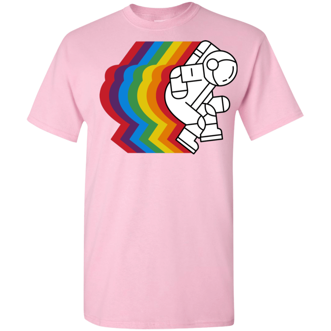 T-Shirts Light Pink / YXS Spaceman Youth T-Shirt