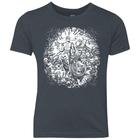 T-Shirts Vintage Navy / YXS Spaceman Youth Triblend T-Shirt
