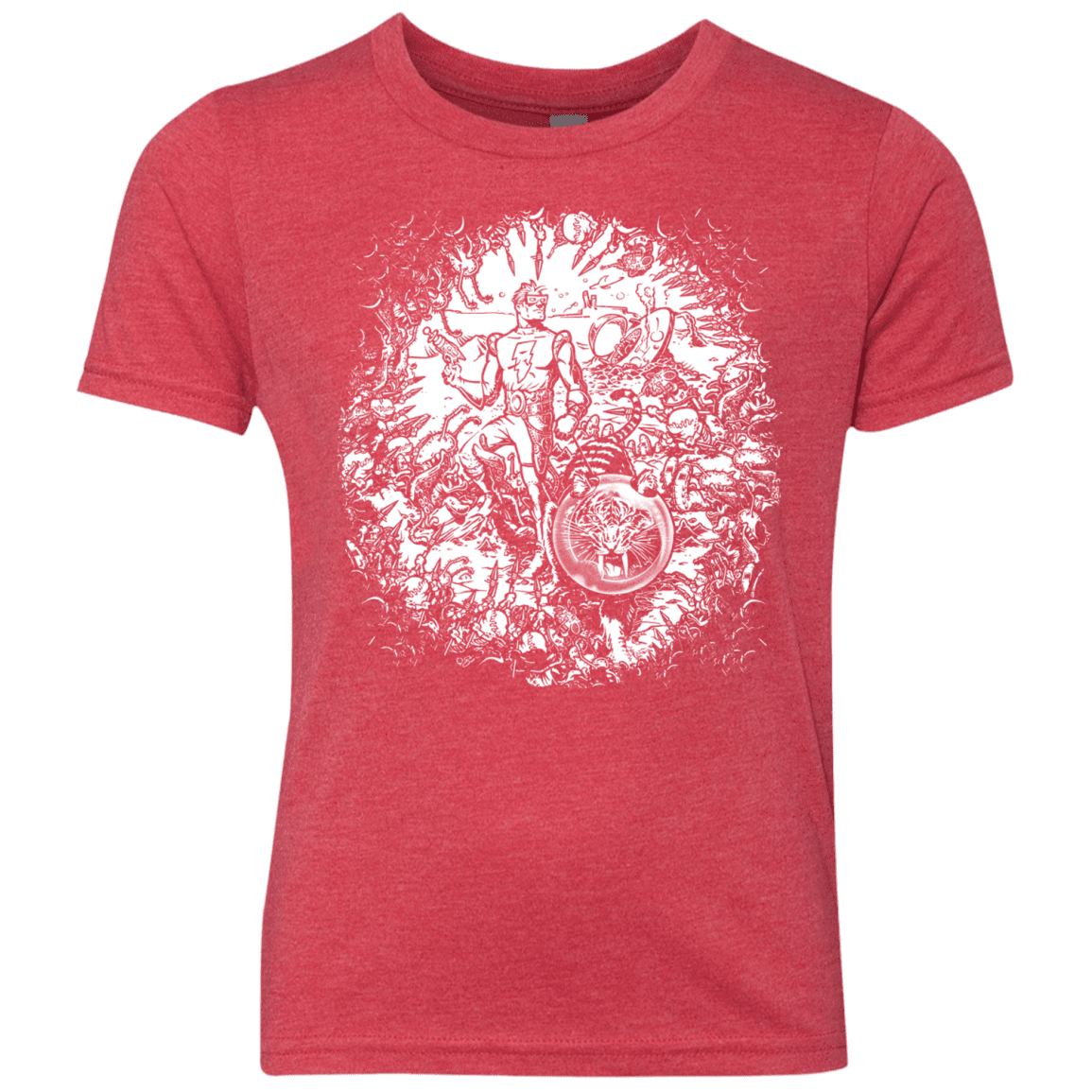 T-Shirts Vintage Red / YXS Spaceman Youth Triblend T-Shirt