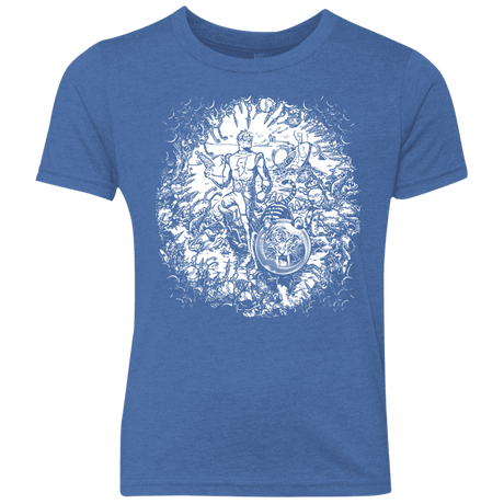 T-Shirts Vintage Royal / YXS Spaceman Youth Triblend T-Shirt