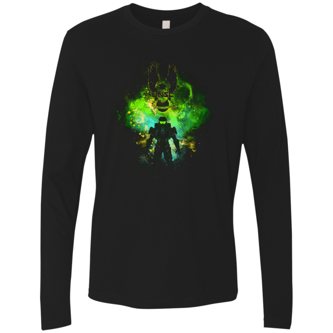 T-Shirts Black / Small SPARTAN ART Men's Premium Long Sleeve