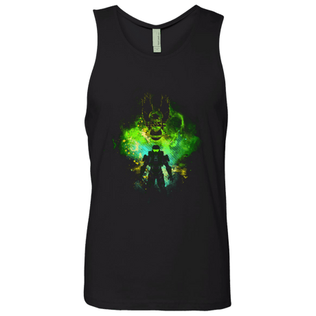 T-Shirts Black / Small SPARTAN ART Men's Premium Tank Top