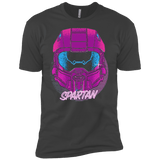 T-Shirts Heavy Metal / YXS Spartan Helmet 80's Boys Premium T-Shirt