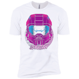 T-Shirts White / YXS Spartan Helmet 80's Boys Premium T-Shirt