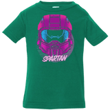 T-Shirts Kelly / 6 Months Spartan Helmet 80's Infant PremiumT-Shirt
