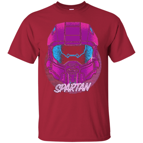 T-Shirts Cardinal / Small Spartan Helmet 80's T-Shirt