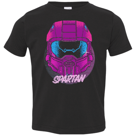 T-Shirts Black / 2T Spartan Helmet 80's Toddler Premium T-Shirt