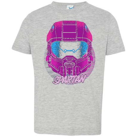T-Shirts Heather / 2T Spartan Helmet 80's Toddler Premium T-Shirt