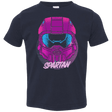 T-Shirts Navy / 2T Spartan Helmet 80's Toddler Premium T-Shirt