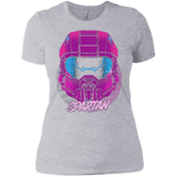 T-Shirts Heather Grey / X-Small Spartan Helmet 80's Women's Premium T-Shirt