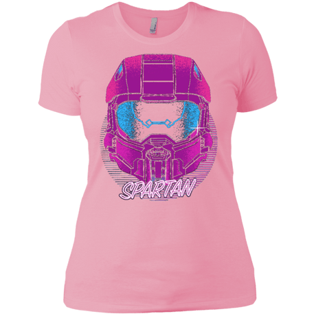 T-Shirts Light Pink / X-Small Spartan Helmet 80's Women's Premium T-Shirt