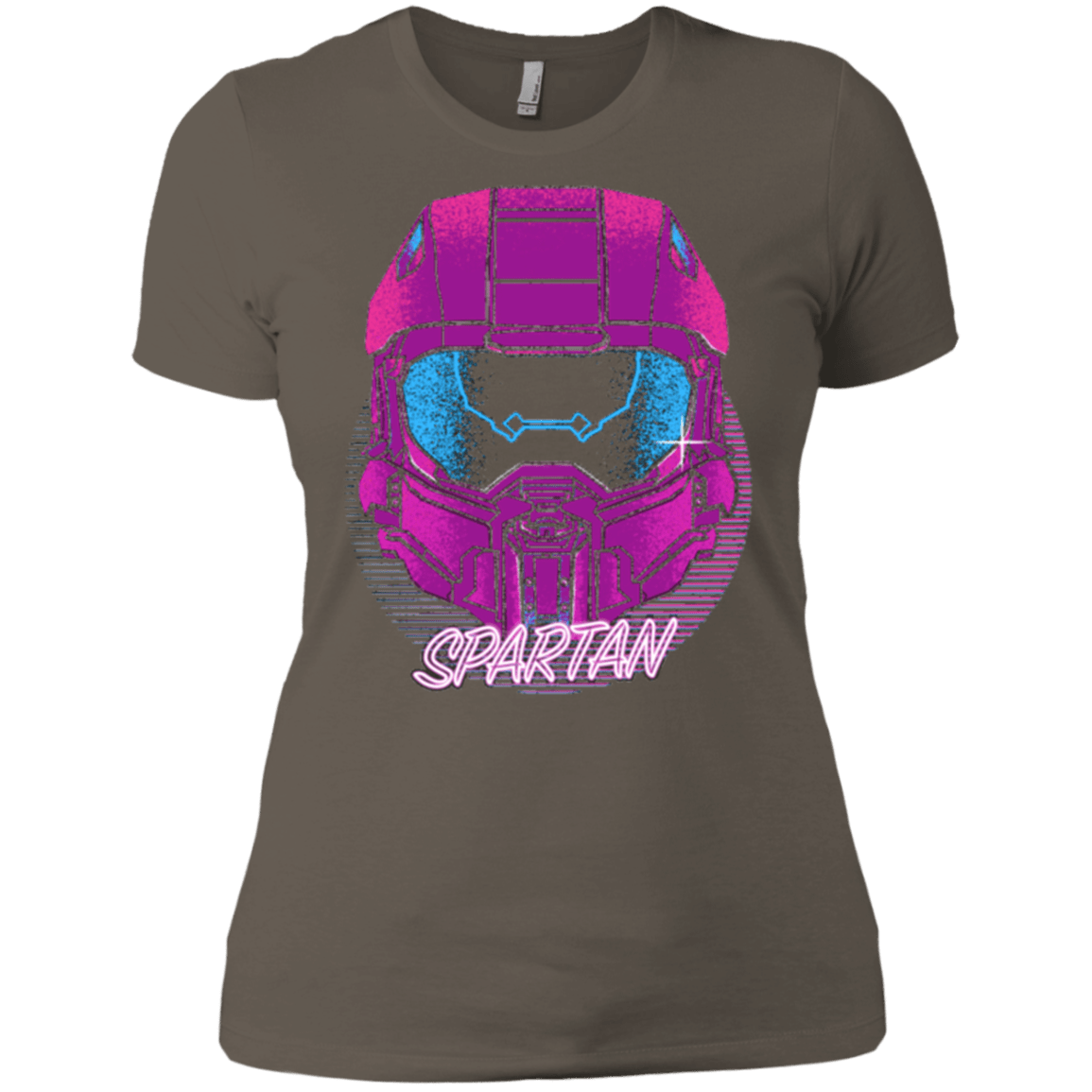 T-Shirts Warm Grey / X-Small Spartan Helmet 80's Women's Premium T-Shirt