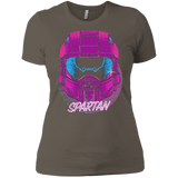 T-Shirts Warm Grey / X-Small Spartan Helmet 80's Women's Premium T-Shirt