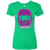 T-Shirts Envy / Small Spartan Helmet 80's Women's Triblend T-Shirt
