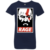 T-Shirts Midnight Navy / YXS Spartan Rage Girls Premium T-Shirt