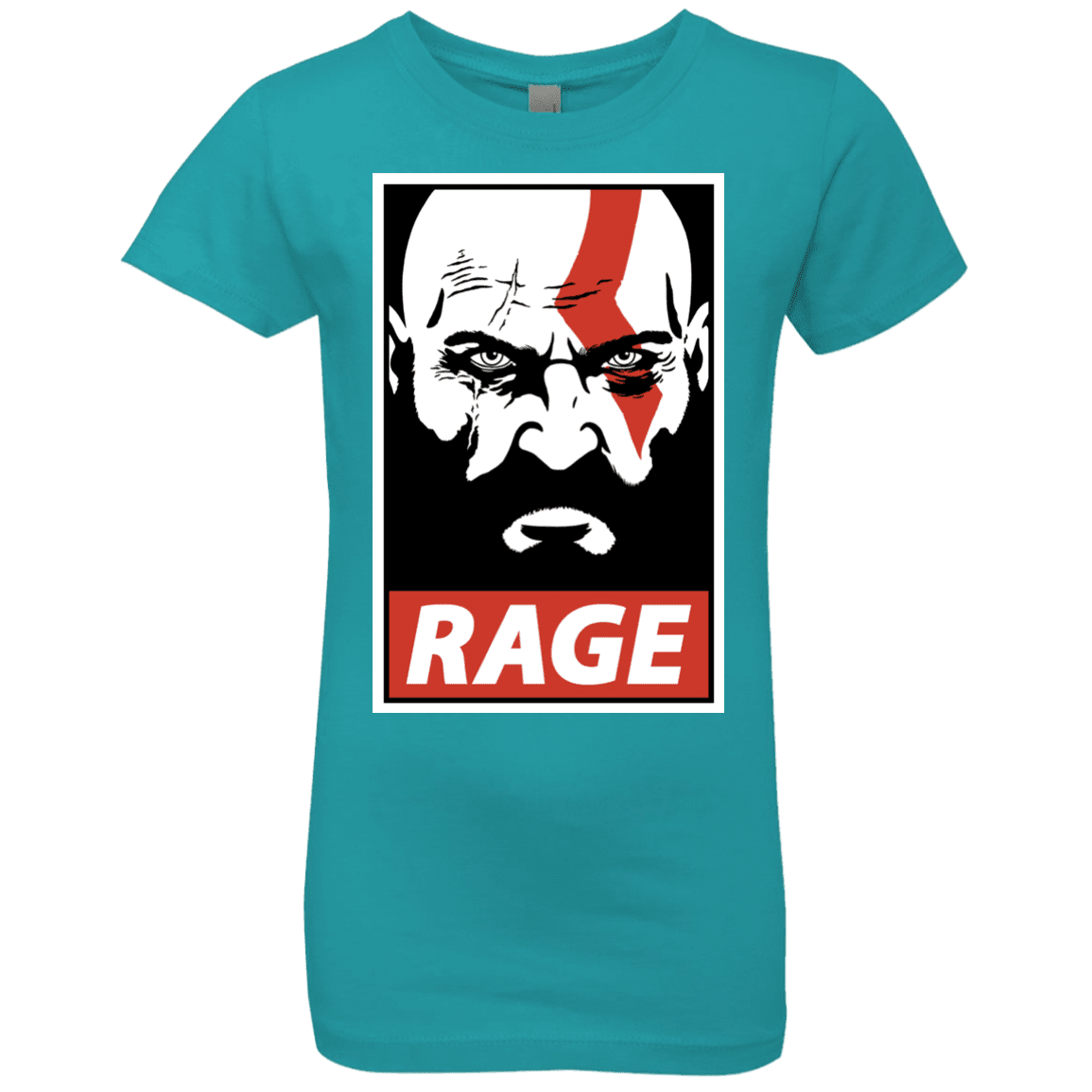T-Shirts Tahiti Blue / YXS Spartan Rage Girls Premium T-Shirt