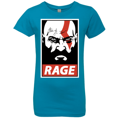 T-Shirts Turquoise / YXS Spartan Rage Girls Premium T-Shirt