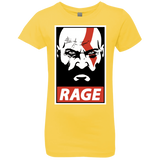 T-Shirts Vibrant Yellow / YXS Spartan Rage Girls Premium T-Shirt