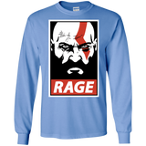 T-Shirts Carolina Blue / S Spartan Rage Men's Long Sleeve T-Shirt