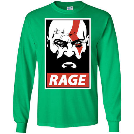 T-Shirts Irish Green / S Spartan Rage Men's Long Sleeve T-Shirt