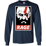 T-Shirts Navy / S Spartan Rage Men's Long Sleeve T-Shirt