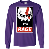 T-Shirts Purple / S Spartan Rage Men's Long Sleeve T-Shirt