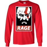 T-Shirts Red / S Spartan Rage Men's Long Sleeve T-Shirt