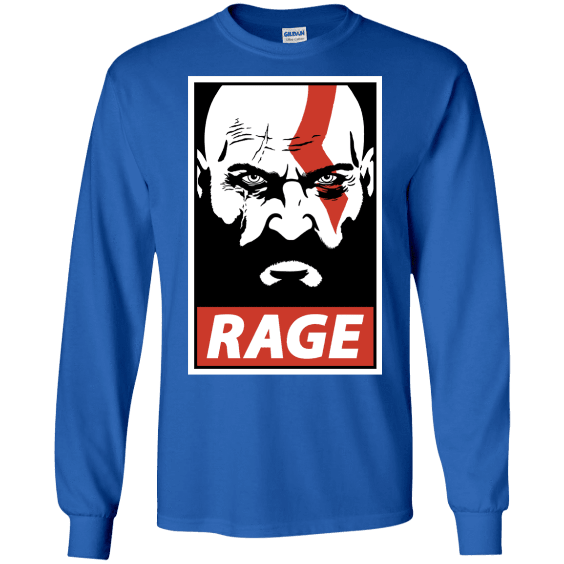 T-Shirts Royal / S Spartan Rage Men's Long Sleeve T-Shirt