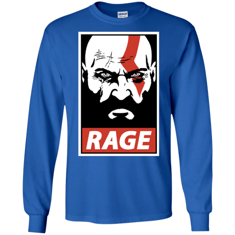 T-Shirts Royal / S Spartan Rage Men's Long Sleeve T-Shirt