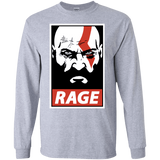 T-Shirts Sport Grey / S Spartan Rage Men's Long Sleeve T-Shirt