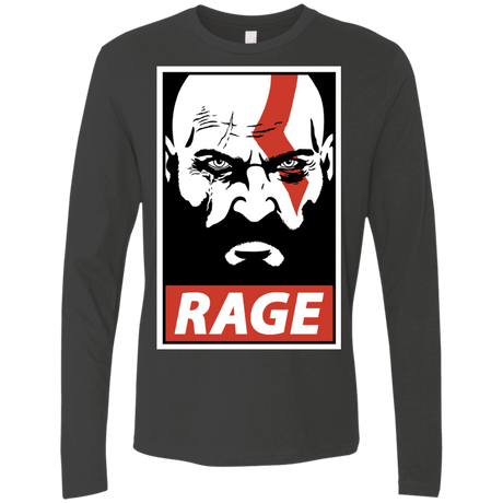 T-Shirts Heavy Metal / S Spartan Rage Men's Premium Long Sleeve