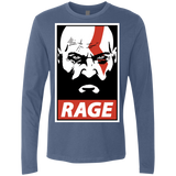 T-Shirts Indigo / S Spartan Rage Men's Premium Long Sleeve
